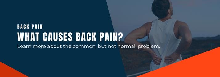 Back Pain – The Cause and Options in Charlotte NC